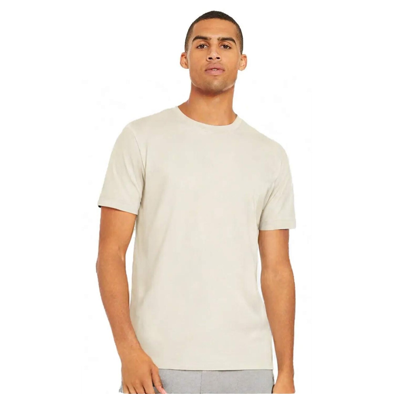 BELLA + CANVAS Lightweight Crewneck Short Sleeve Jersey T-Shirt for Everyday Basics & Casual Layering Tee